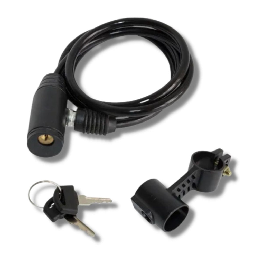 Cadeado para Bicicleta de Aço com Suporte - Segurança e Durabilidade para sua Bike