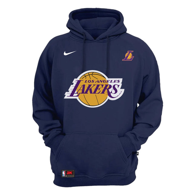 Blusa de Frio Moletom com Bolsos Lakers - Kaype Store