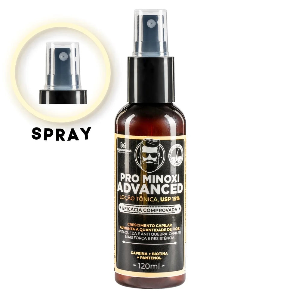 Serum de Crescimento Barba Cabelo e Sobrancelha - Transforme o Seu Visual