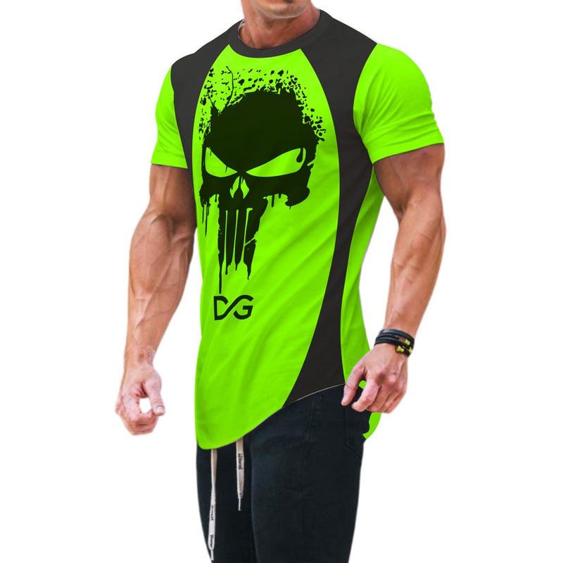 Camiseta Manga Curta Academia Fitness Musculação Esportes Crossfit - 100% Poliéster - Kaype Store