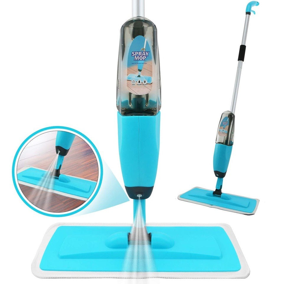 Mop Spray com Reservatório e Rodo - Limpeza Rápida e Eficiente