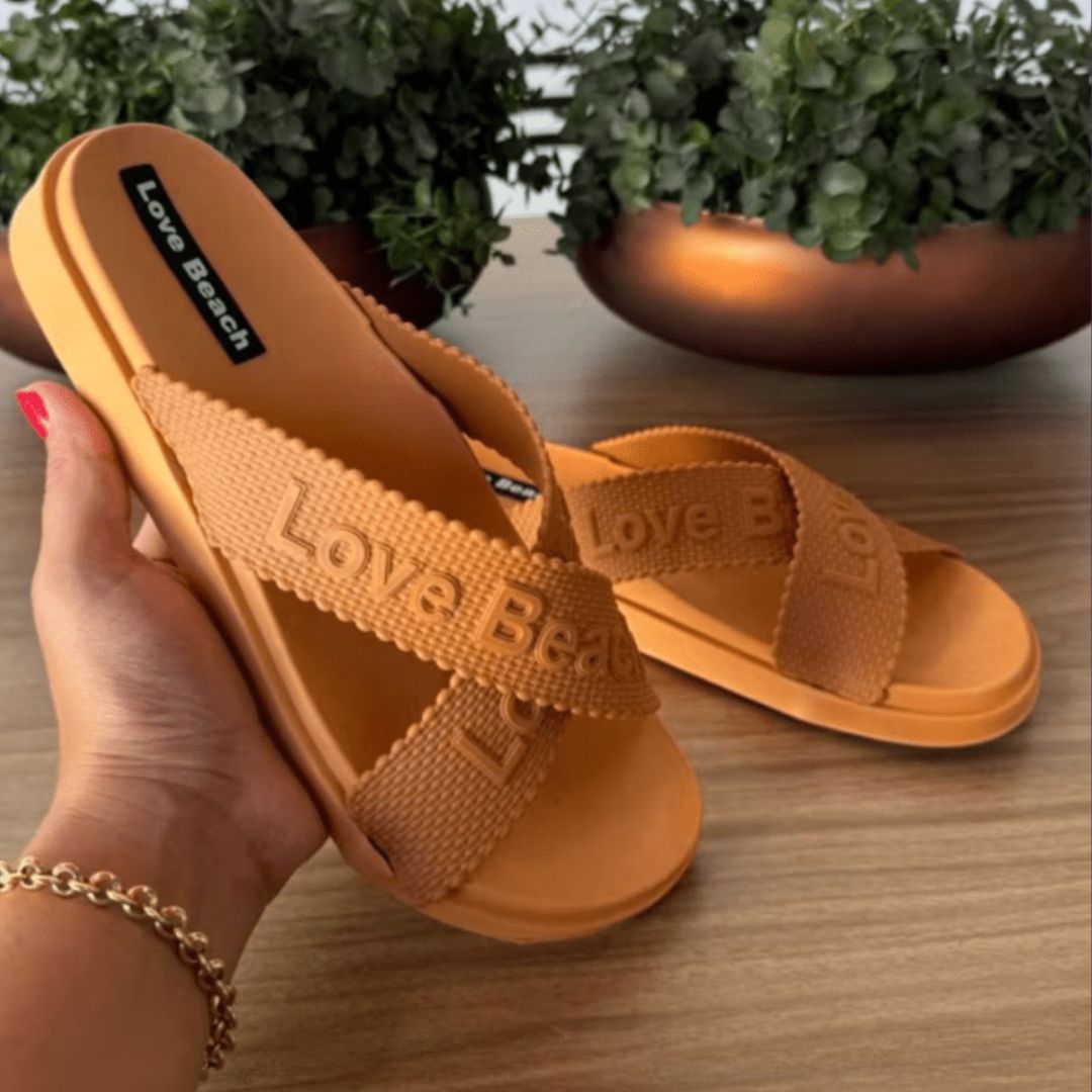 Chinelo Papete Super Confortável - Love Beach