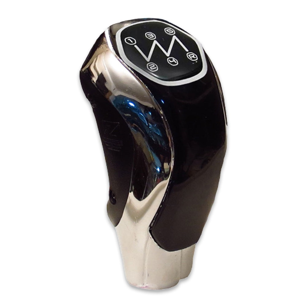 Bola de Câmbio Automotivo Preto Cromado Resina 5 Marchas - Estilo e Precisão para o Seu Veículo - Kaype Store