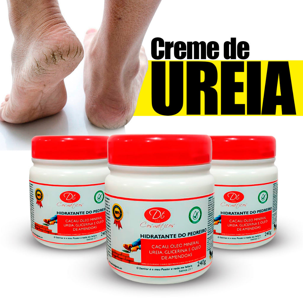 Creme Hidratante De Uréia - Para Pés Rachados E Ressecados - Kaype Store