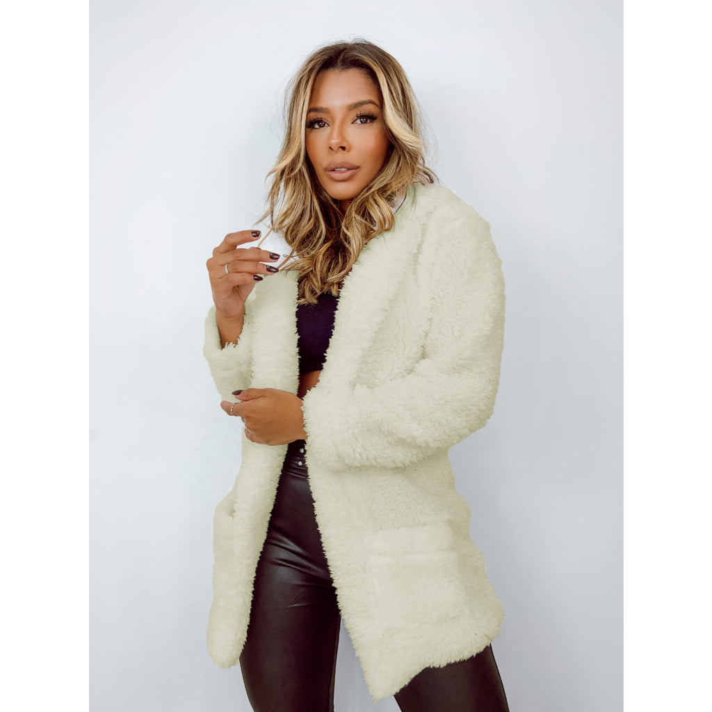 Casaco Feminino Max Teddy Peludo - Kaype Store