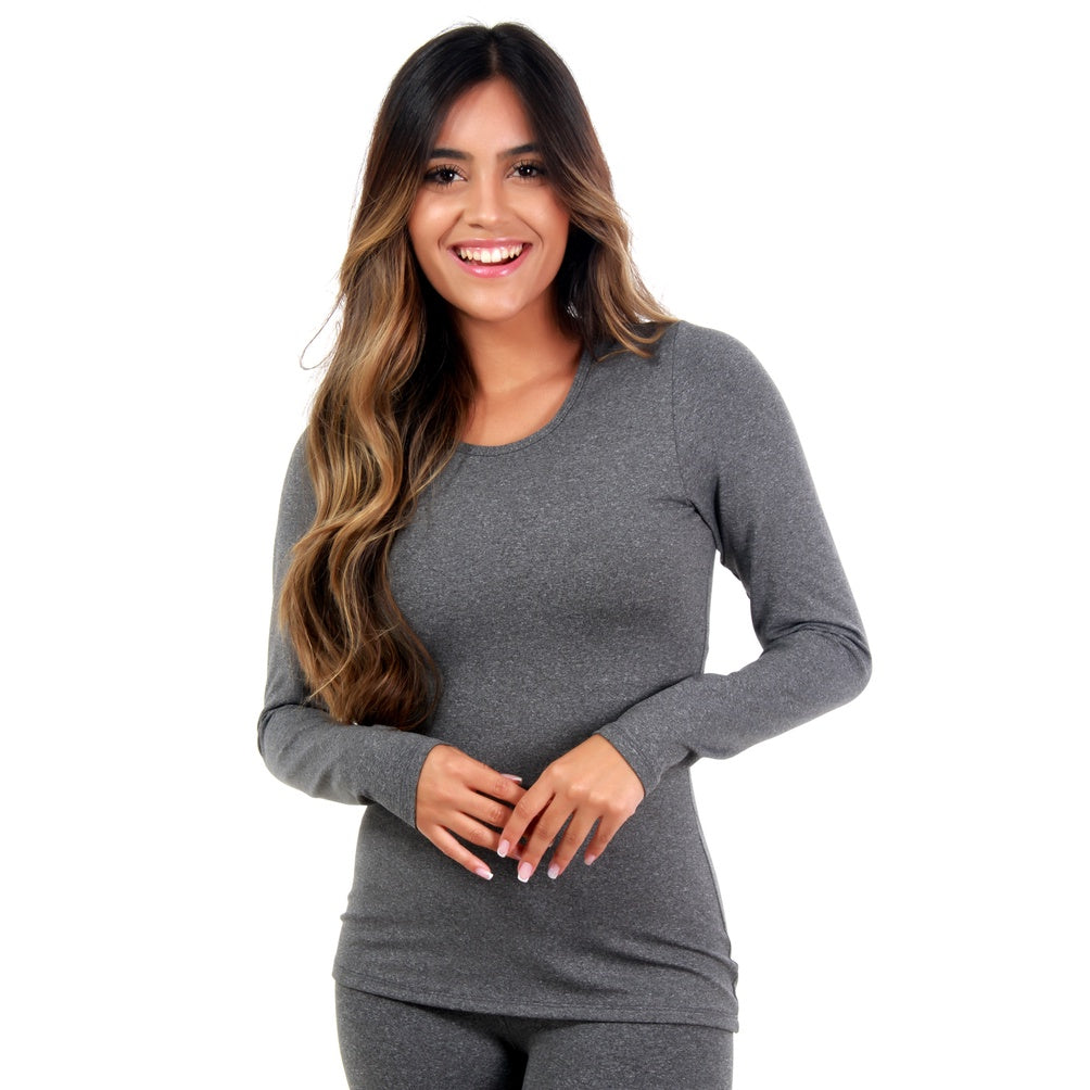 Blusa Termica Flanelada Feminina de Inverno