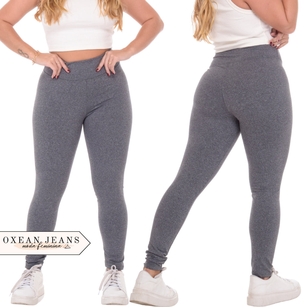 Calça Legging Flanelada Grossa Peluciada Forrada Por Dentro com Costura Reforçada - Kaype Store