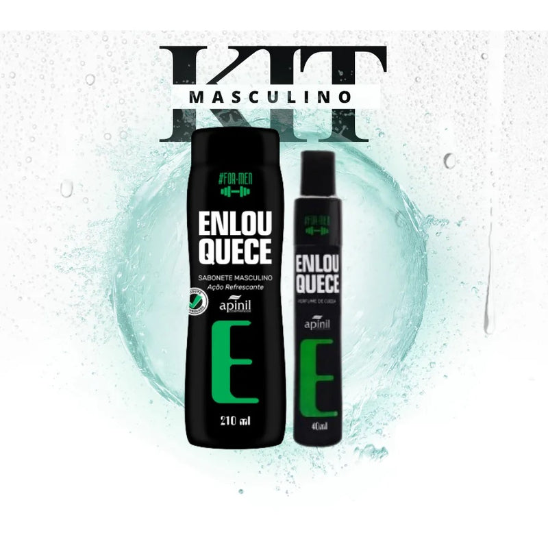 Kit Masculino Fresh & Clean - Sabonete Intimo + Perfume de Cueca