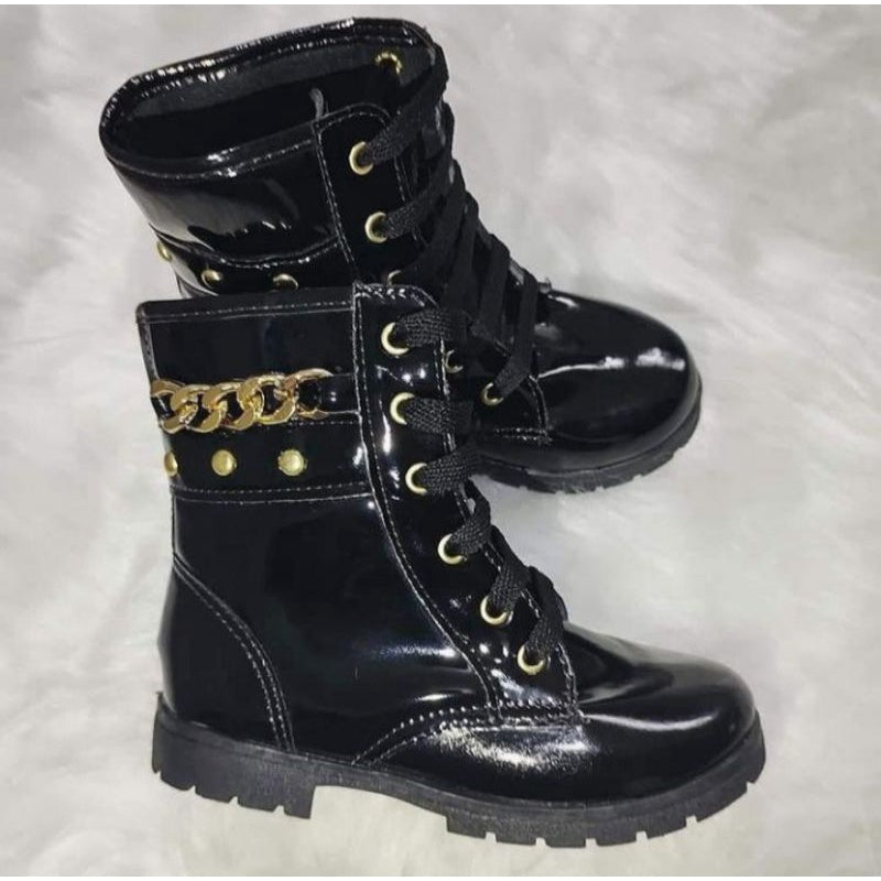 Bota Coturno Infantil Blogueirinha - Kaype Store
