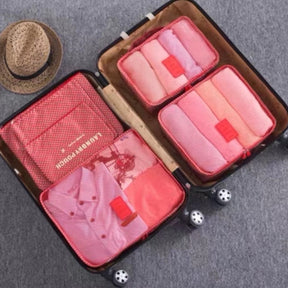 Kit 6 Necessaire Organizadora de Bagagem para Viagem - Promoção Relâmpago - Kaype Store