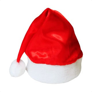 Kit 10 Toucas Papai Noel Gorros Mamãe Noel Tradicional Vermelha Natal - Kaype Store