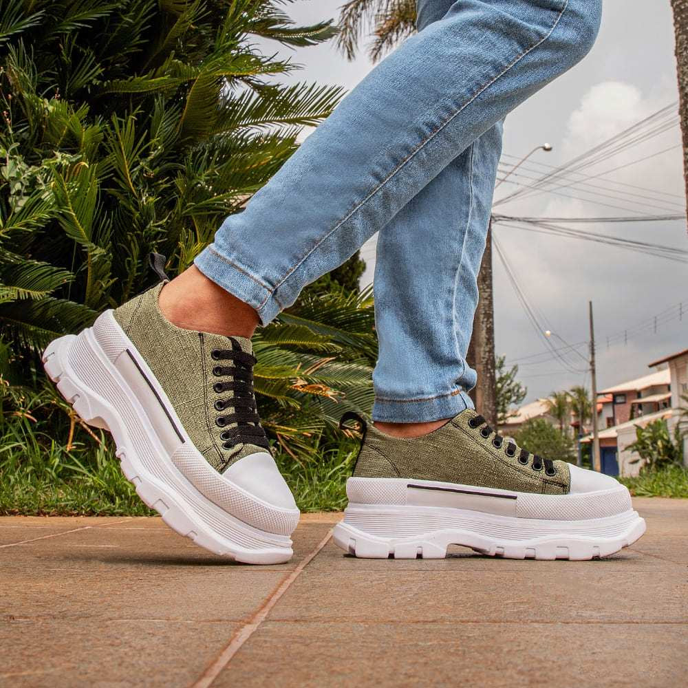 Tênis Feminino Sophia Plataforma - Kaype Store