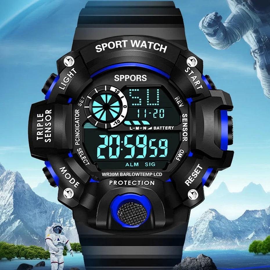 Relógio Masculino Luminoso - Modelo Adventure