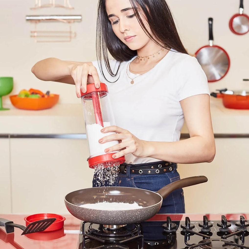 Peneira Tapioqueira Polvilhador para Tapioca - Cozinha Prática e Higiênica - Kaype Store