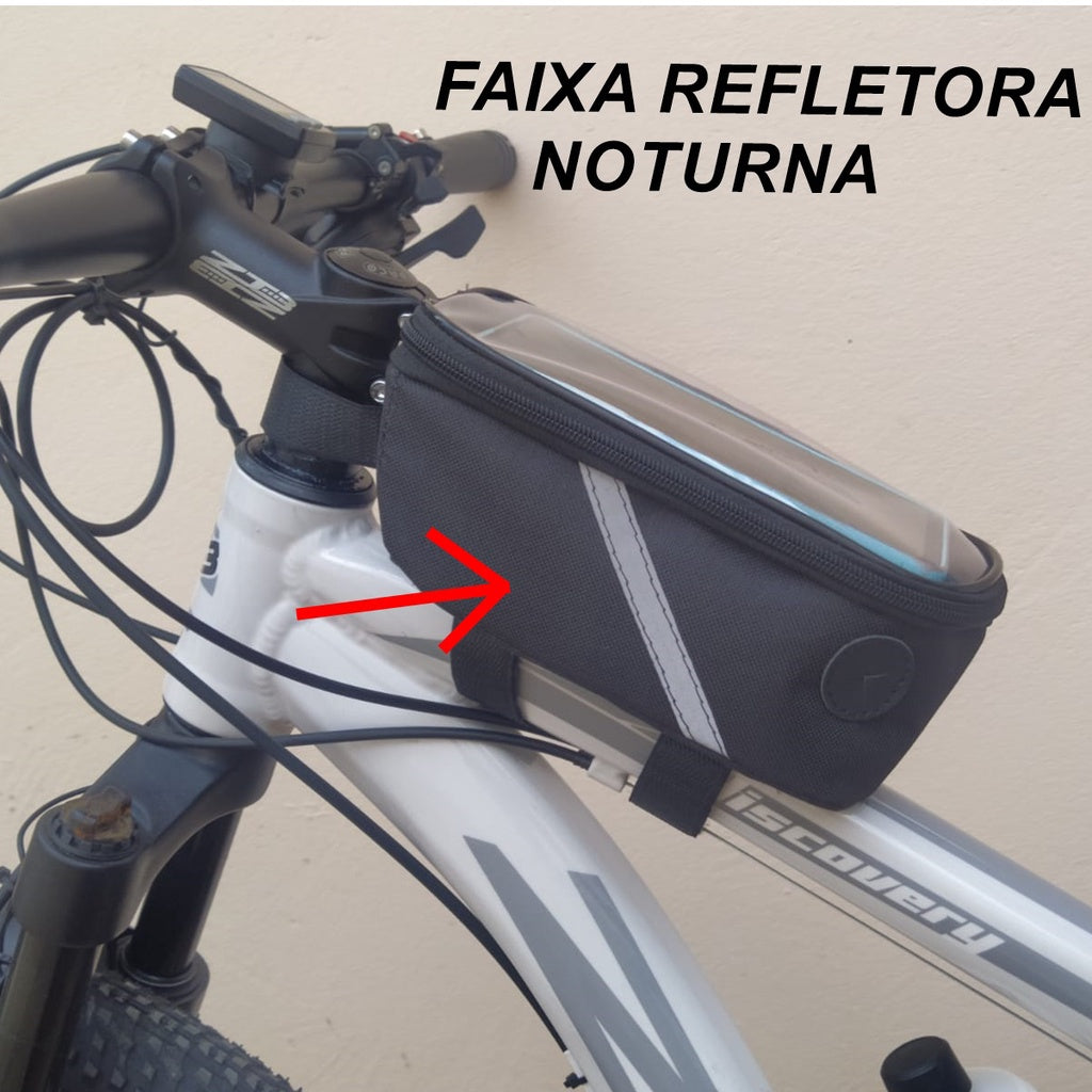 Porta Celular e Documento para Bicicleta à Prova D'água - Acompanhe Suas Rotas com Segurança - Kaype Store