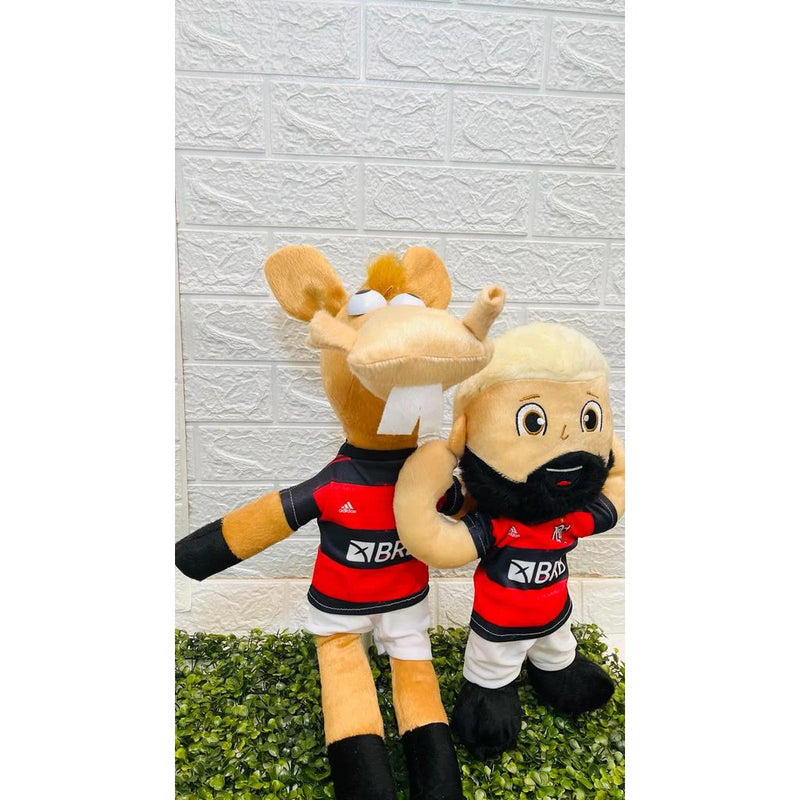 Kit Pelúcia Gabigol + Cavalinho do Fantástico - Flamengo