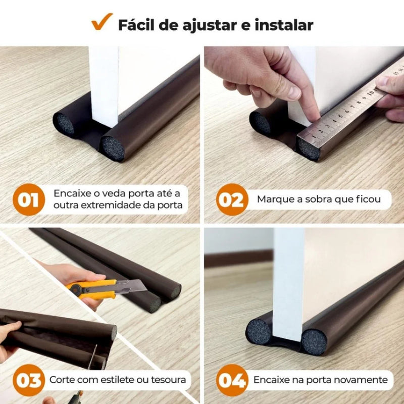 Protetor Veda Porta Impermeável 80cm