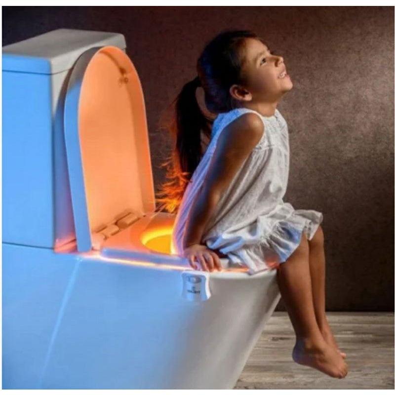 Lâmpada para Vaso Sanitário Noturna com Sensor - Iluminação e Conveniência em Seu Banheiro