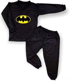 Pijama Infantil de Personagens com Manga Longa e Calça - Aldodão 30 Fios