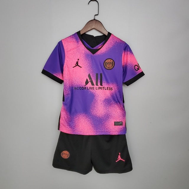 Conjunto Uniforme PSG Infantil - Kaype Store