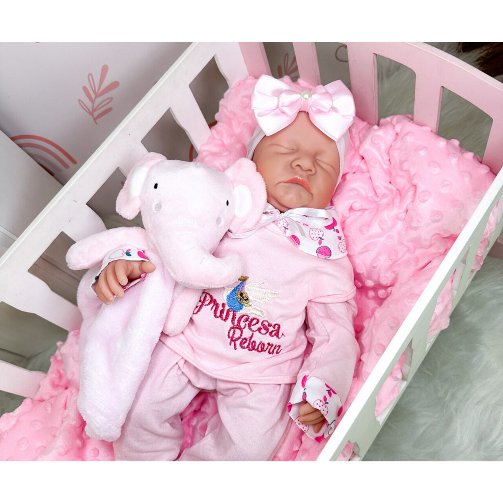 Boneca Bebê Reborn Realista 100% Silicone da Princesa Reborn - Kaype Store