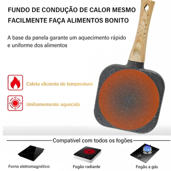 Panela Frigideira 3 em 1 Multifuncional: A Revolução na Sua Cozinha! - Kaype Store