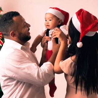 Kit 10 Toucas Papai Noel Gorros Mamãe Noel Tradicional Vermelha Natal - Kaype Store
