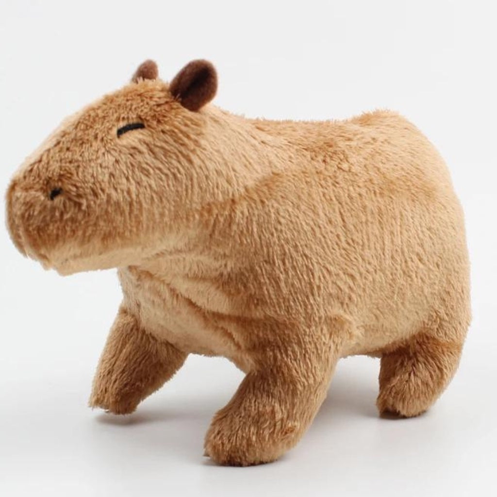 Capivara Filó de Pelúcia 30cm Antialérgica
