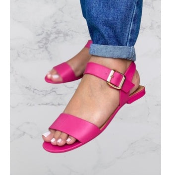 Sandália Femininas Rasteiras com Fivela! - Leve 2 Compre 1 - Kaype Store