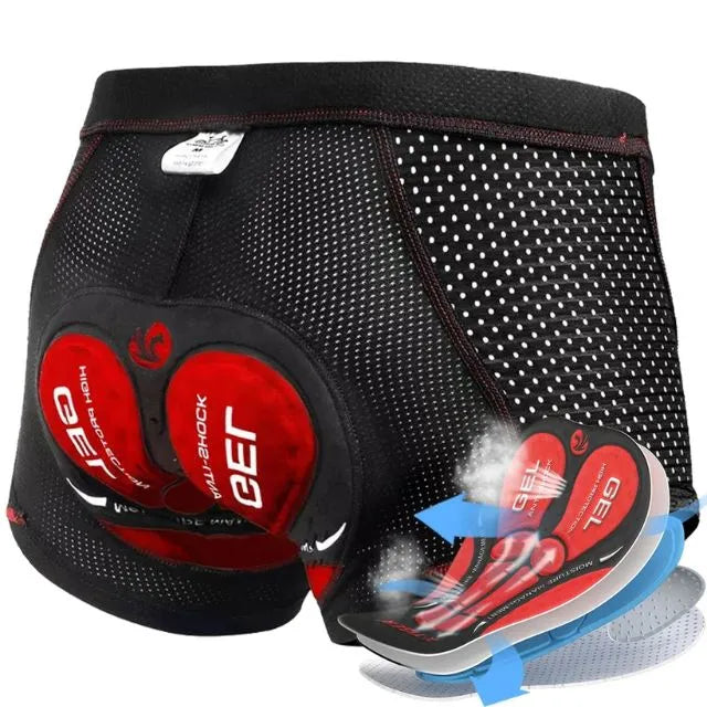 Short de Ciclismo Respirável com Almofada 5D para Alto Desempenho - Kaype Store