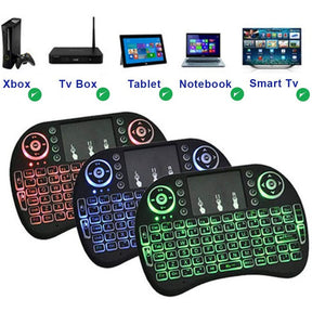 Mini Teclado Controle Sem Fio para Smart TV, TV Box, PC - Kaype Store