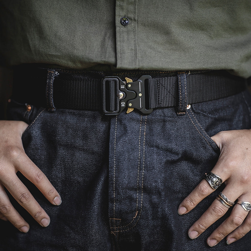 Cinto Premium Militar Masculino - O Aliado Confiável para o Seu Estilo!