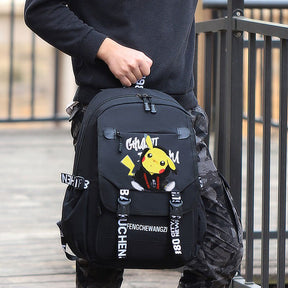 Mochila Escolar Pikachu Pokémon Premium - Kaype Store