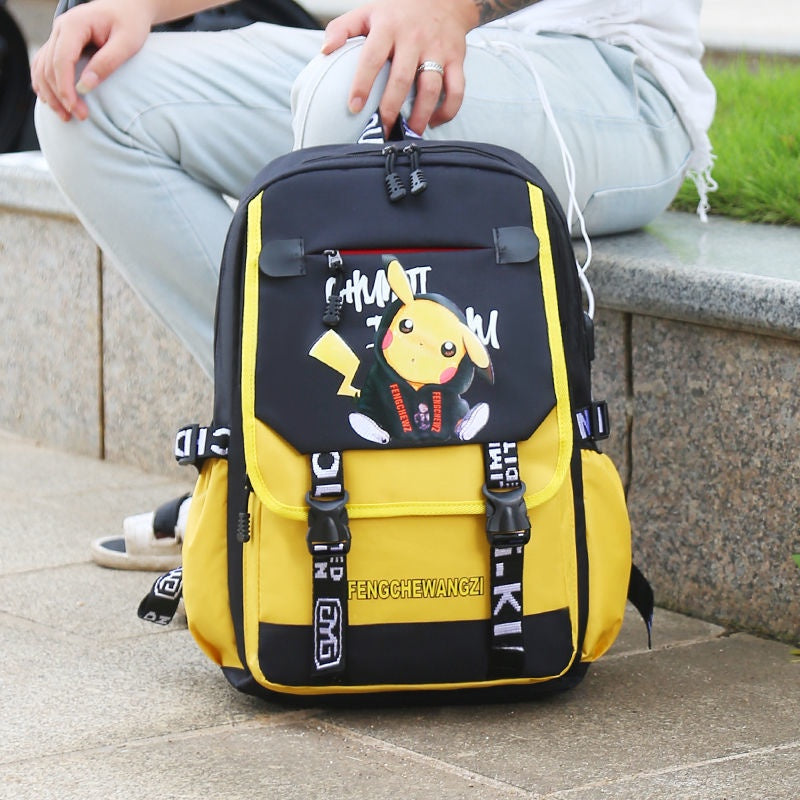 Mochila Escolar Pikachu Pokémon Premium - Kaype Store