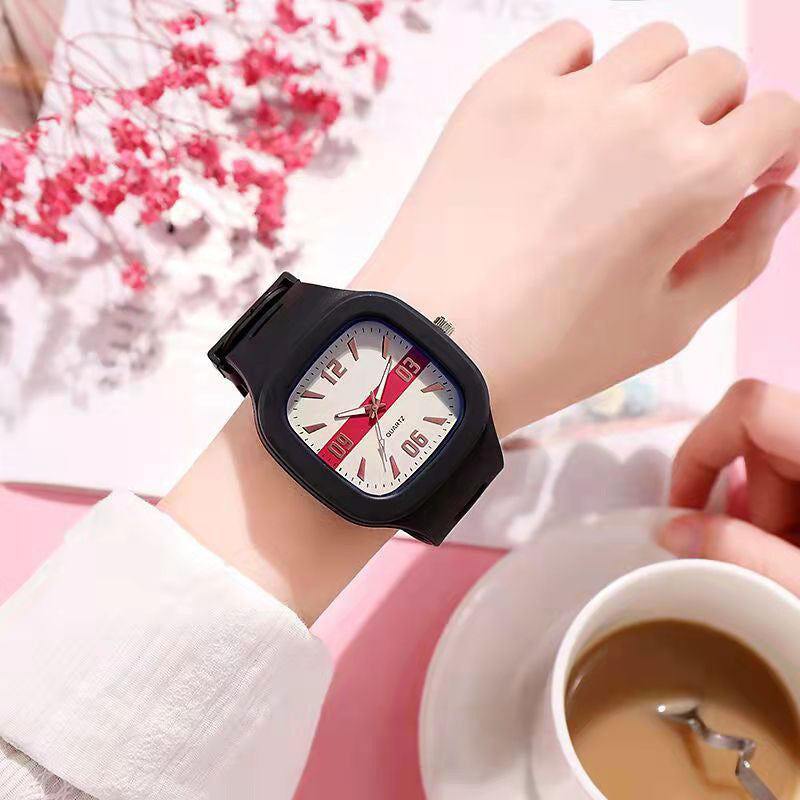 Relógio de Quartzo Feminino Modelo Quadrado - Kaype Store