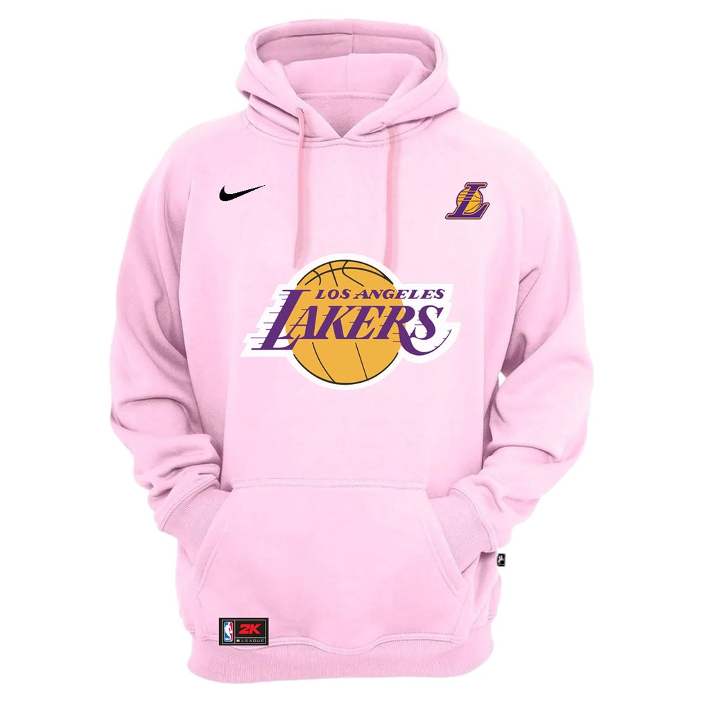 Blusa de Frio Moletom com Bolsos Lakers - Kaype Store