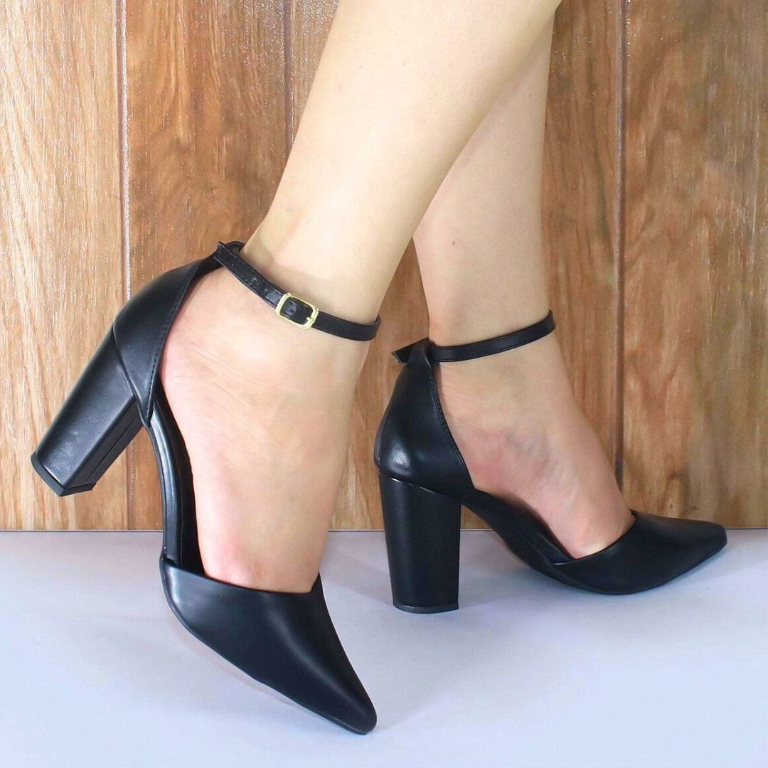 Scarpin Feminina Salto Médio - Amélia