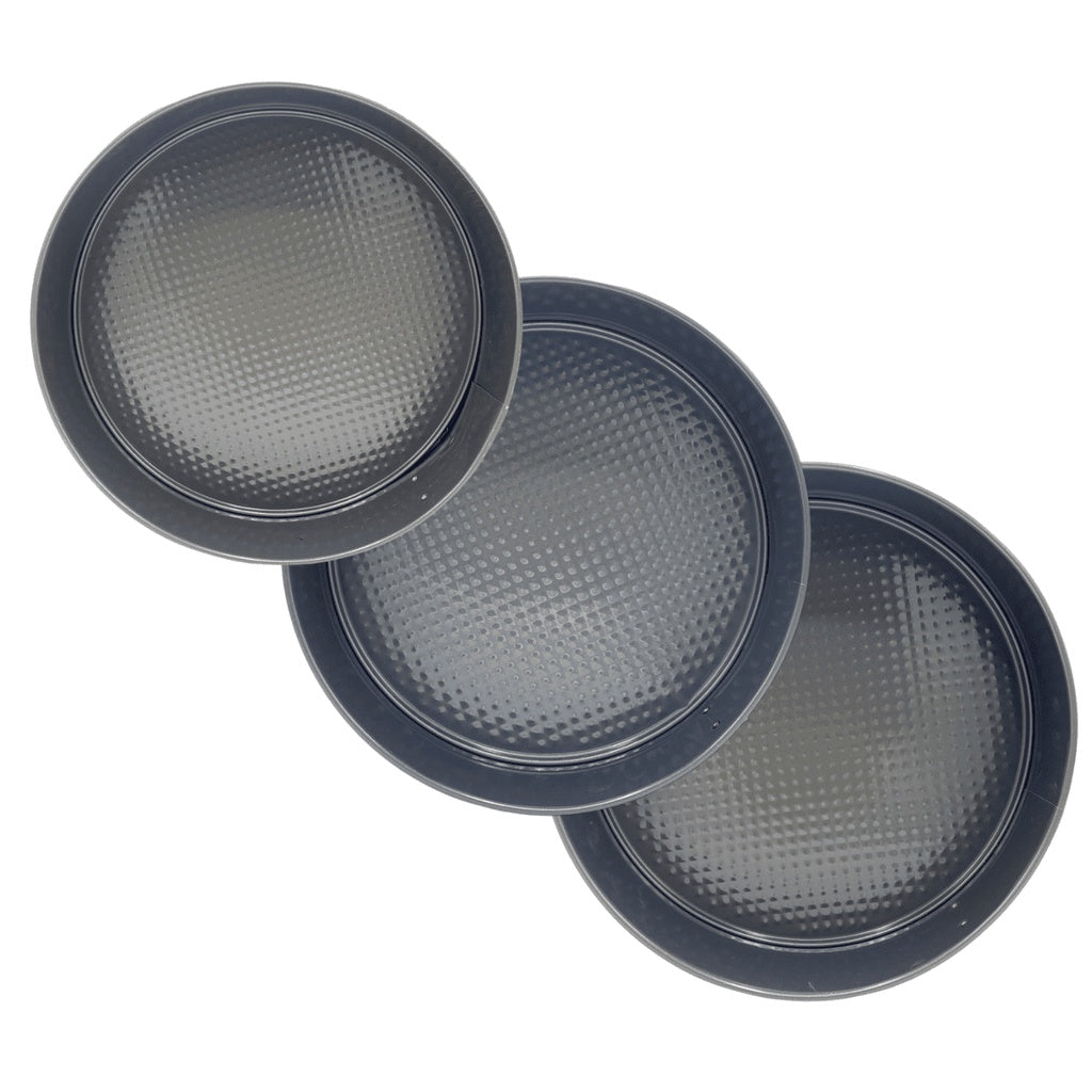 Kit 3 Formas Assadeiras Antiaderente com Fundo Removível - Kaype Store