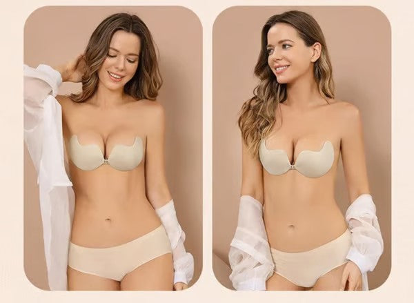 Sutiã Invisível Push-up Prive – Adesivo Premium, Conforto e Sustentação | Kaype Store