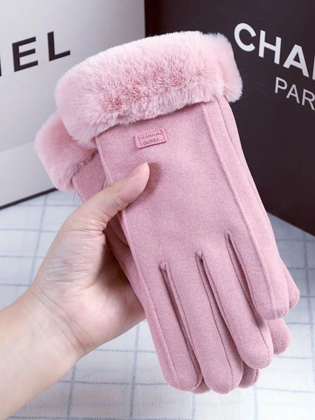 Luva Feminina Touch Screen com Pelúcia Forrada - Kaype Store
