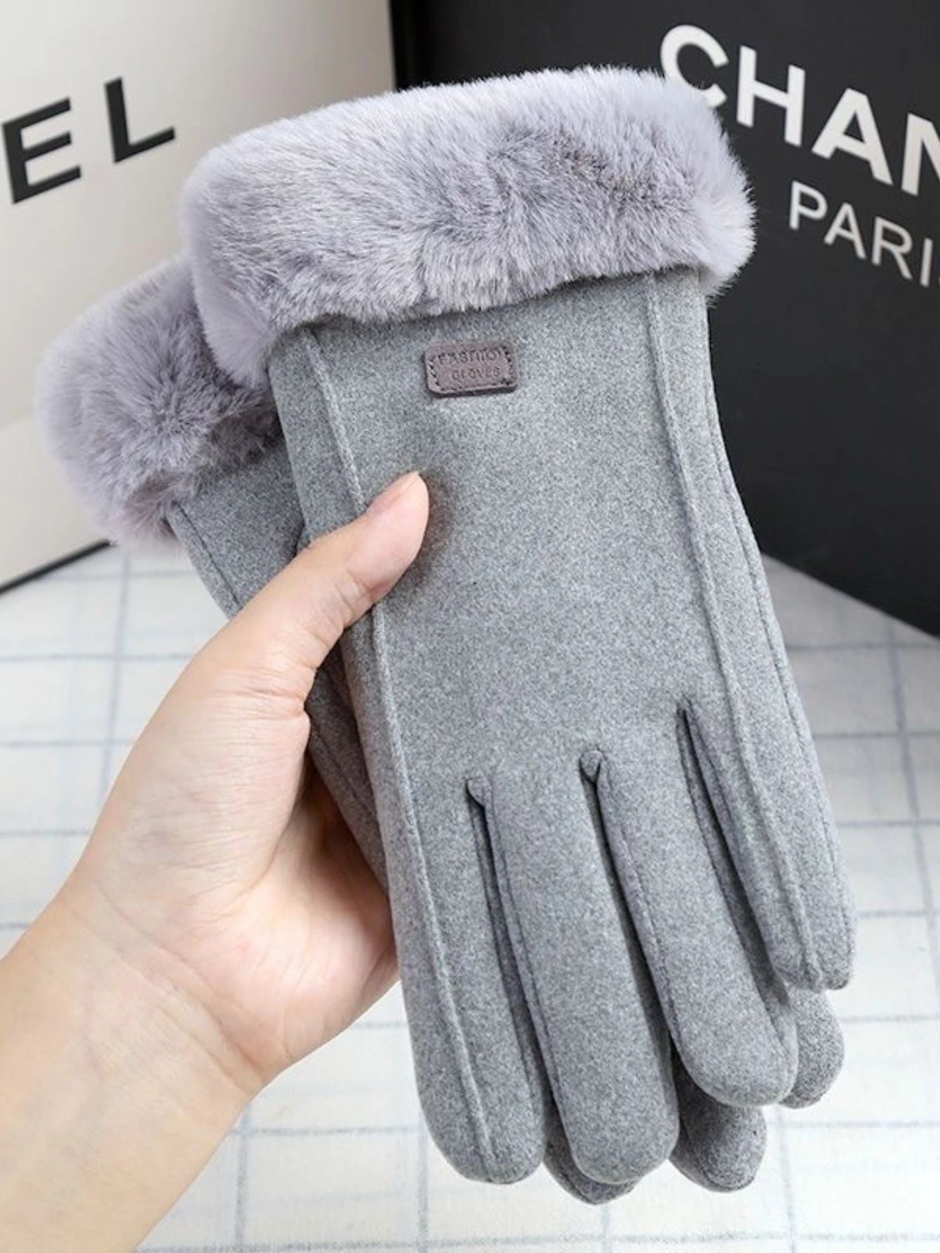 Luva Feminina Touch Screen com Pelúcia Forrada - Kaype Store