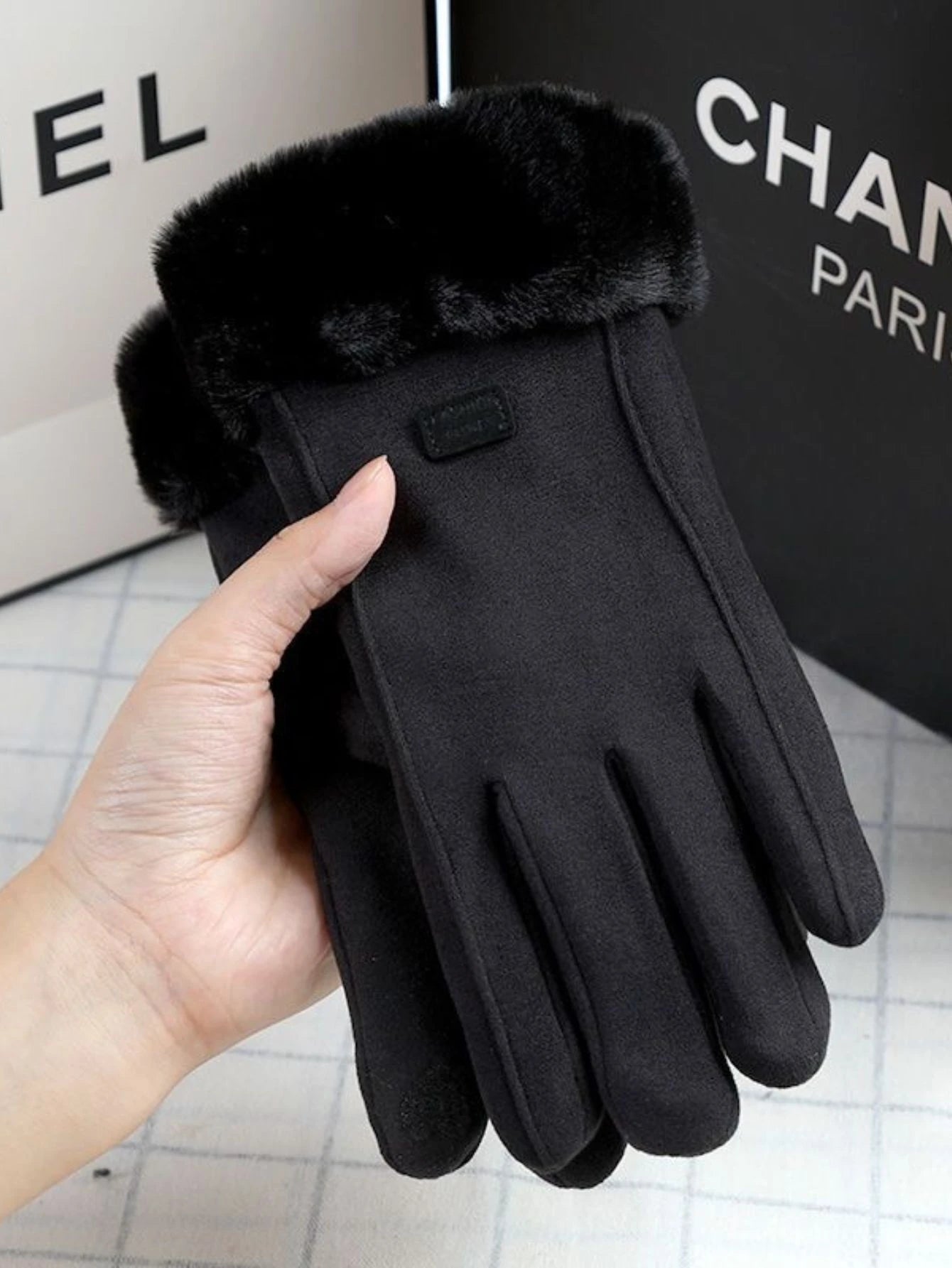 Luva Feminina Touch Screen com Pelúcia Forrada - Kaype Store