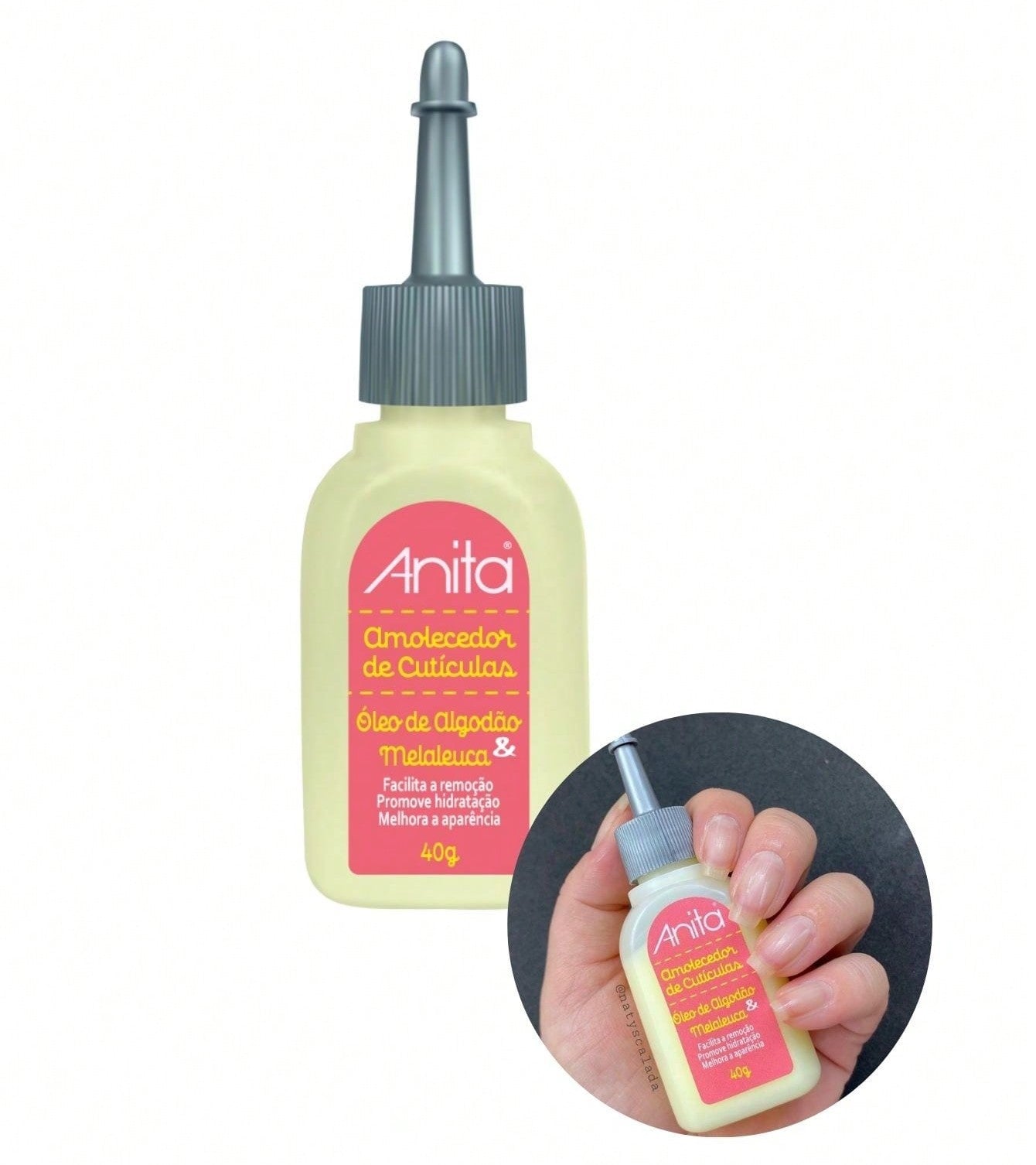 Amolecedor de Cutículas Óleo de Algodão e Melaleuca 40g - Kaype Store