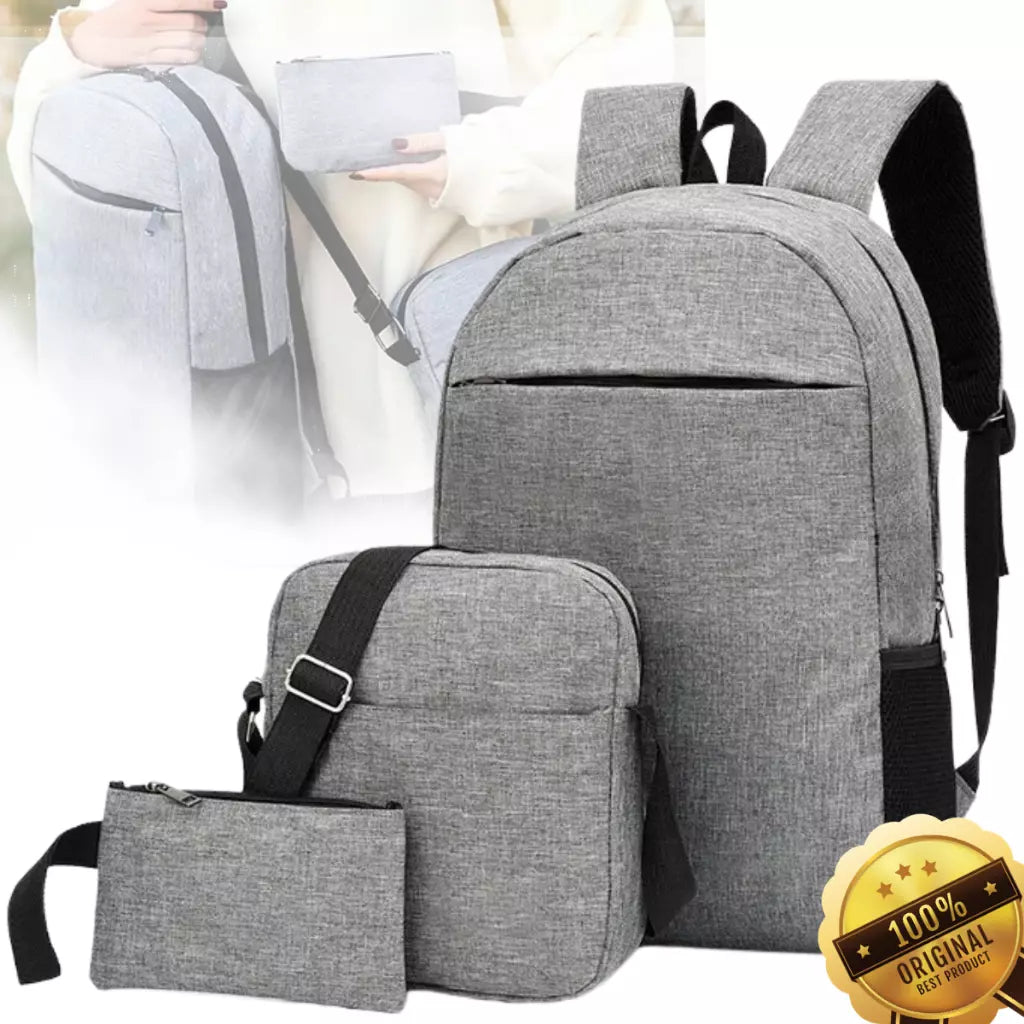 Kit Mochilas Resistente Impermeável: Estilo e Praticidade para o Seu Dia a Dia - Kaype Store