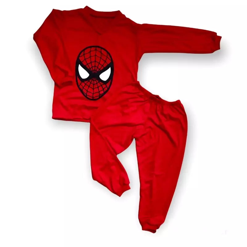 Pijama Infantil de Personagens com Manga Longa e Calça - Aldodão 30 Fios