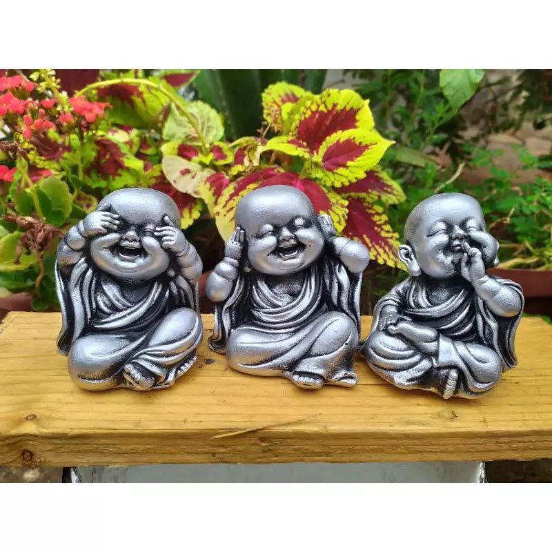 Trio de Buda Sabedoria Mini