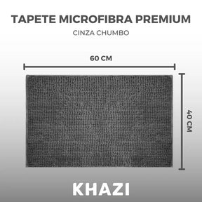 Tapete Banheiro 40x60 Antiderrapante Bolinha Microfibra - Kaype Store