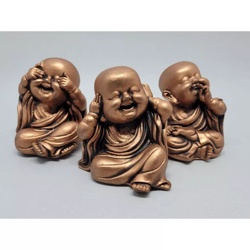Trio de Buda Sabedoria Mini