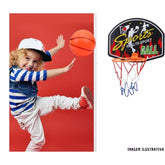 Kit de Basquete Infantil - Bola + Rede + Cesta