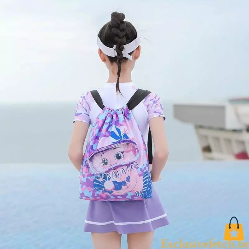 Mochila de Natação Infantil Impermeável - Kaype Store